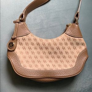 Dooney and Bourke "small hobo" style bag